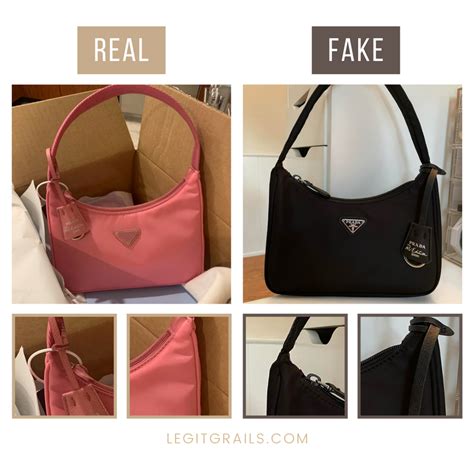 prada multi pochette fake vs real|Prada purse fake.